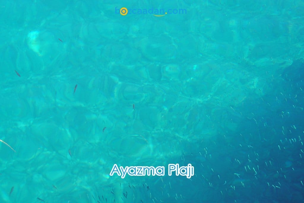 Ayazma Plajı - Bozcaada 12 ayazma plajı denizi temiz