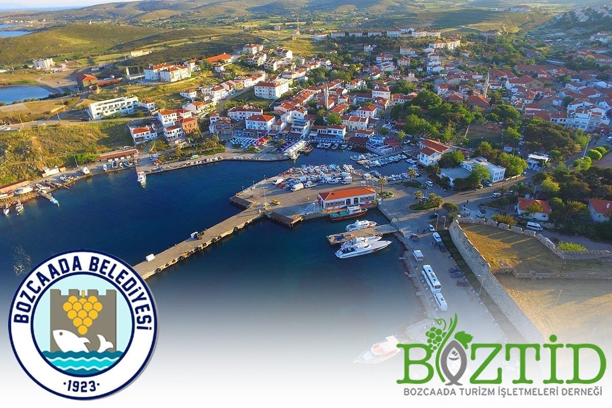 Bozcaada'da Konaklama Faaliyetleri 15 Nisan'a Kadar Durdu 6 bozcaada-drone